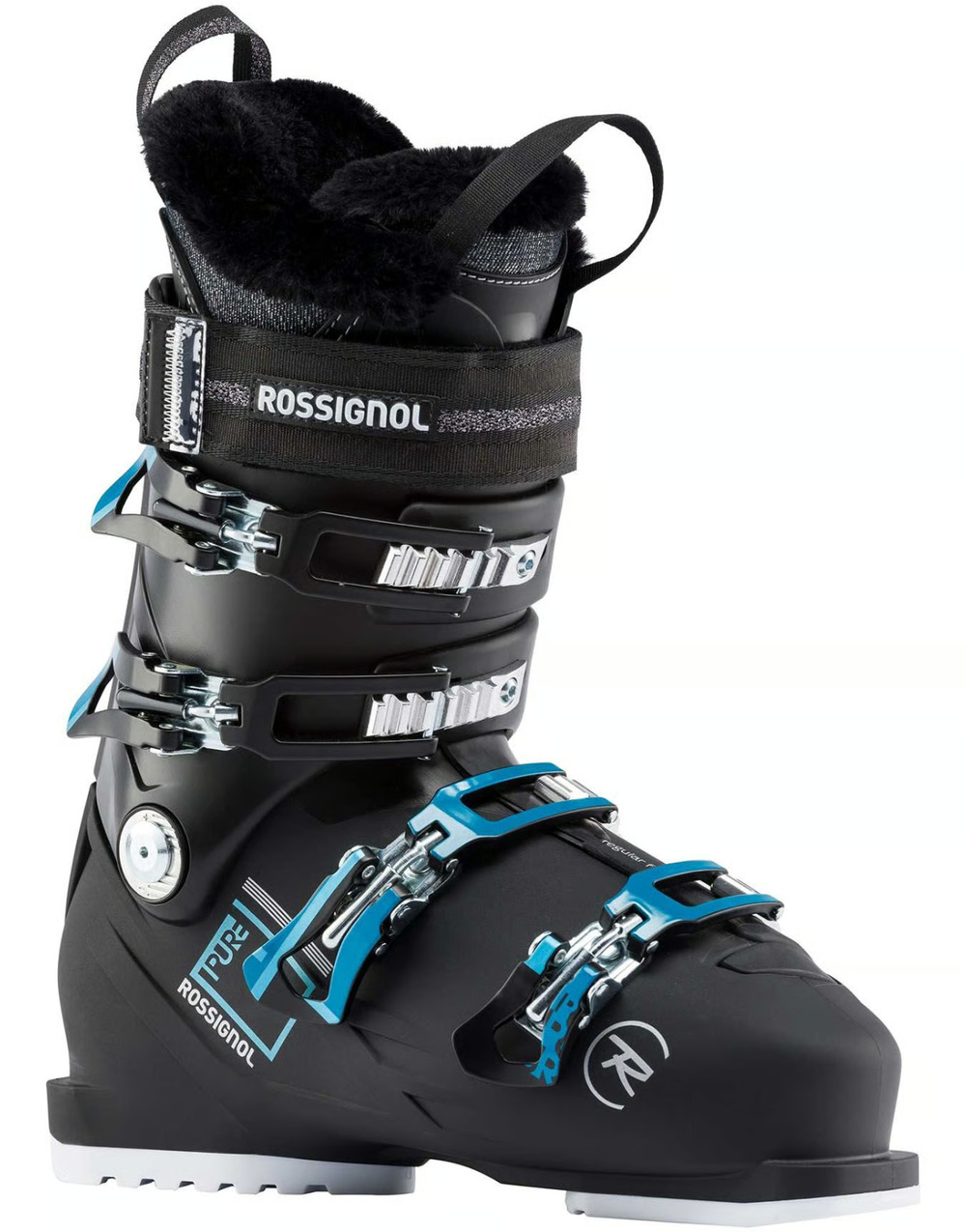 Rossignol Pure 70 Black Ski boots snow Y2k Women 7 C S000154